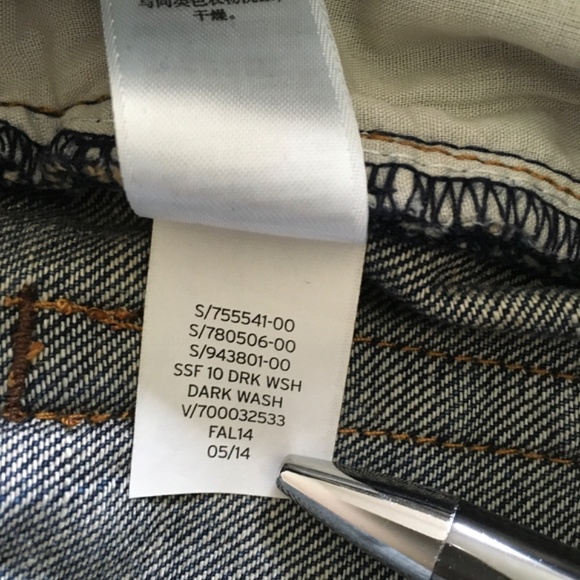 Boys Gap Kids Denim Jeans Slim Straight Adjustable Waist Blue Sz 8 Dark Wash NWT - Picture 12 of 16